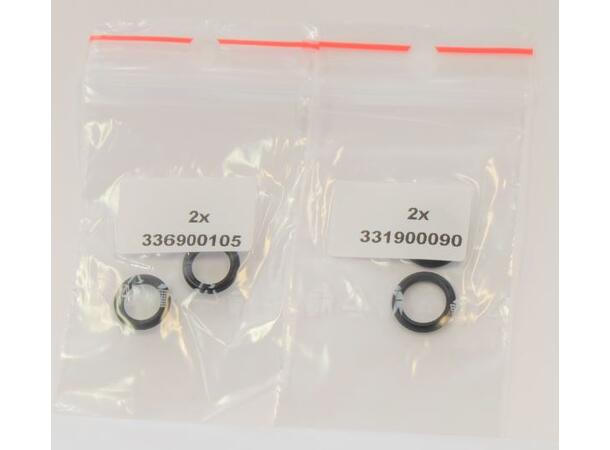 Interspiro servicesett Divator svivel BSP1/8"-BSP1/8" 