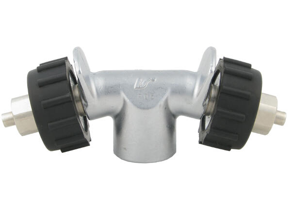 Interspiro t-stykke QS/QS II Incurve 
