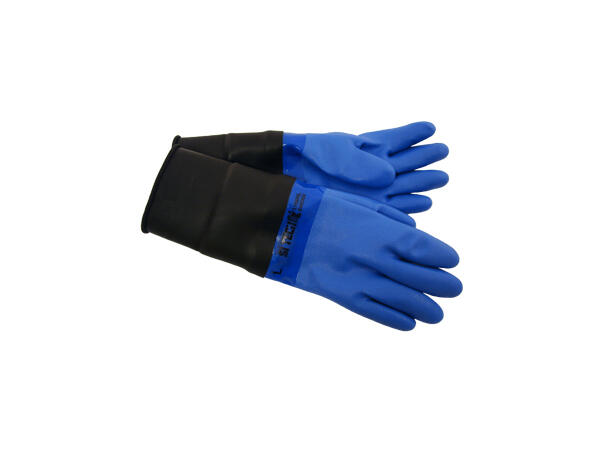 Gloves 5-finger PVC, summer M 