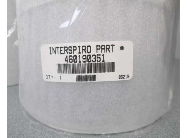Interspiro visir herdet 