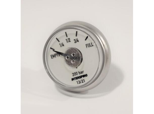 Interspiro Pressure gauge, 200 Bar 