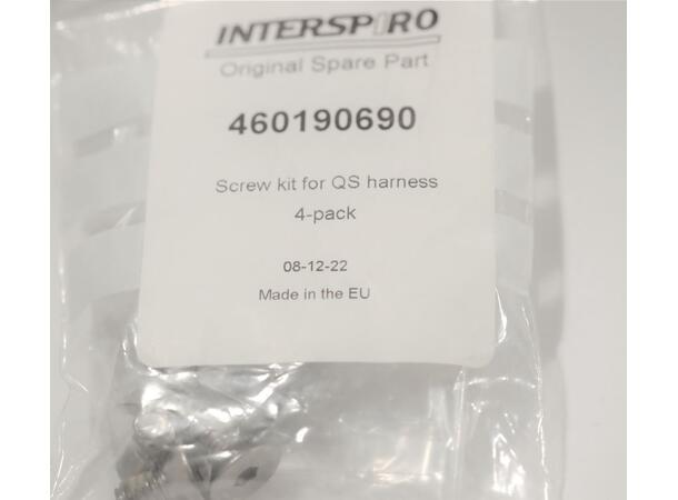 Interspiro skruer 4 pk 