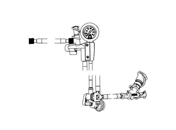 Interspiro QS-R regulatorenhet Uten redningsslange 