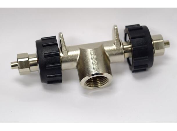 Interspiro t-stykke Spiroguide /Spiroguide II/Incurve-E /DP1 